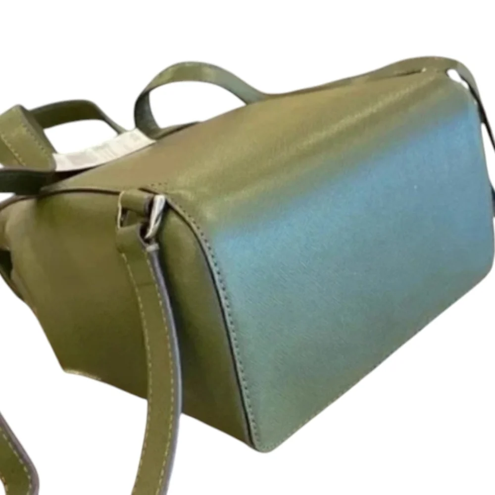 New Kate Spade ♠️ Leila Large Flap Backpack Flap Backpack Enchanted Green